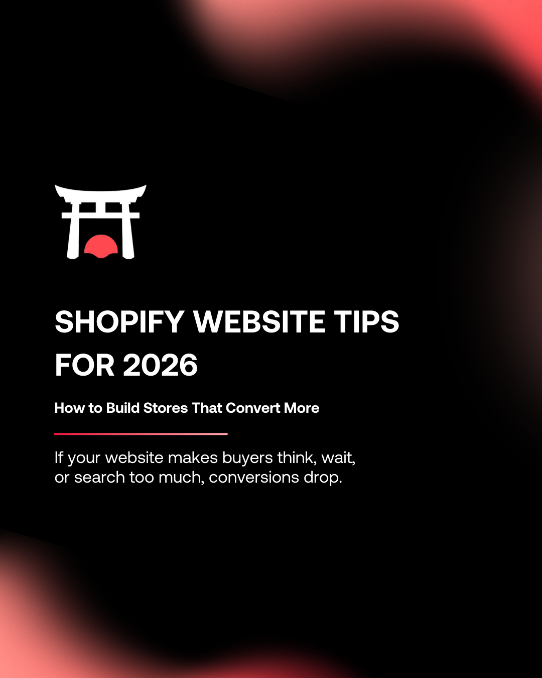 Shrine graphic on shopify website tips for 2026.